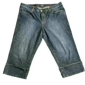 Keneth Cole Reaction Woman’s Cropped Jeans Size 14